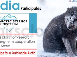 India participates in the 3rd Arctic Science Ministerial