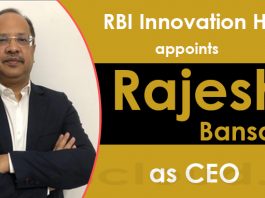 RBI Innovation Hub appoints Rajesh Bansal as CEO
