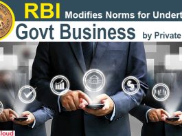 RBI modifies norms for undertaking govt business by private banks