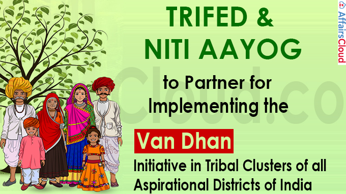 TRIFED and NITI AAYOG to partner for implementing