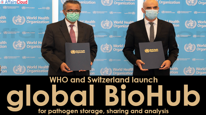 WHO and Switzerland launch global BioHub for pathogen storage, sharing and analysis