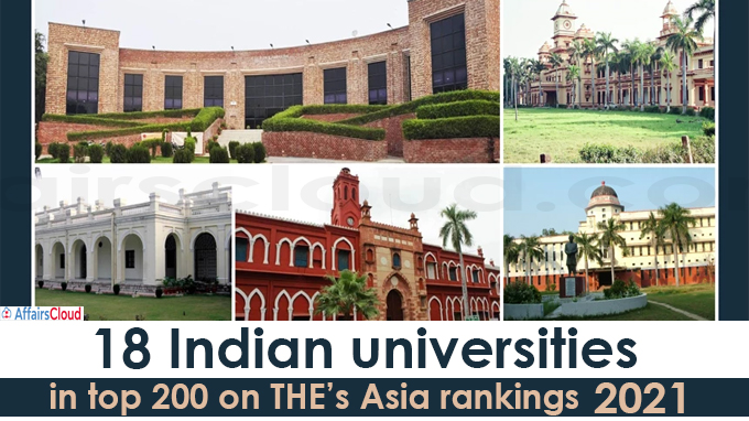 18 Indian universities in top 200 on