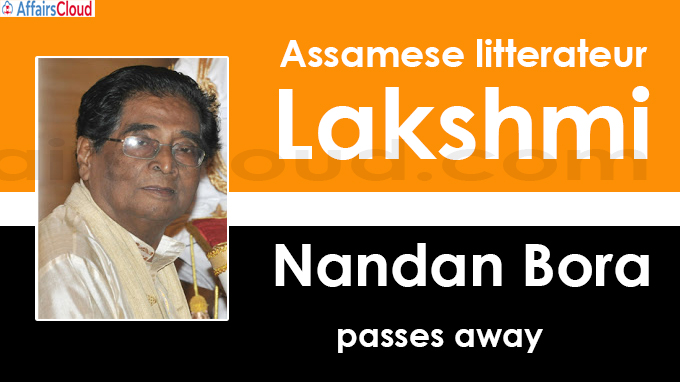 Assamese litterateur Lakshmi Nandan Bora passes away