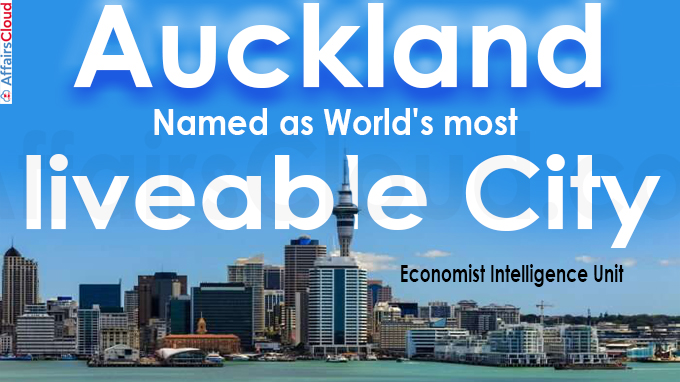 Auckland named as world's most liveable city