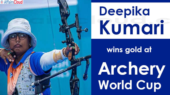 Deepika Kumari wins gold at Archery