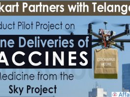Flipkart partners with Telangana to conduct pilot project on drone deliveries of vaccines