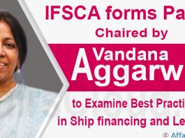 IFSCA forms panel chaired by Vandana Aggarwal