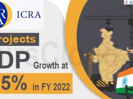 Icra projects GDP growth at 8-5% in FY 2022