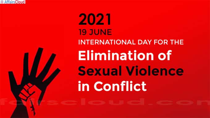 International Day for the Elimination of Sexual Violence in Conflict
