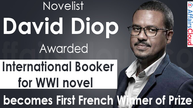 Novelist David Diop awarded International Booker