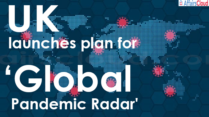 UK launches plan for ‘Global Pandemic Radar'
