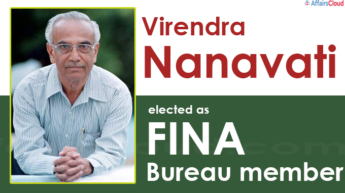Virendra Nanavati elected as FINA Bureau member