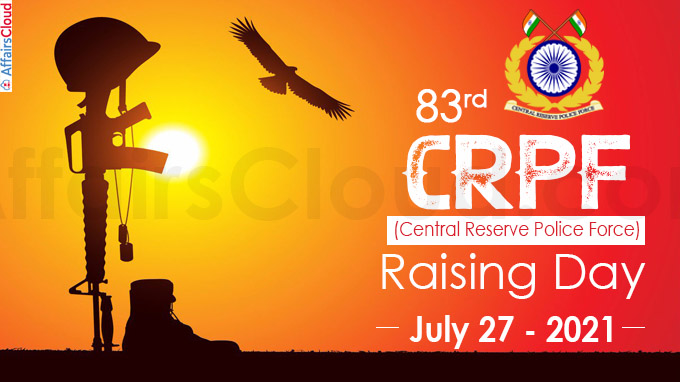 83rd Raising Day of the Central Reserve Police Force