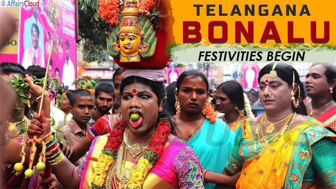 Bonalu festivities begin in Telangana