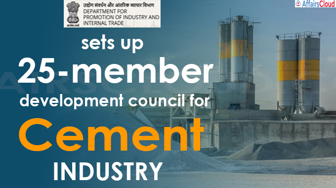 Govt sets up 25-member development council for cement industry