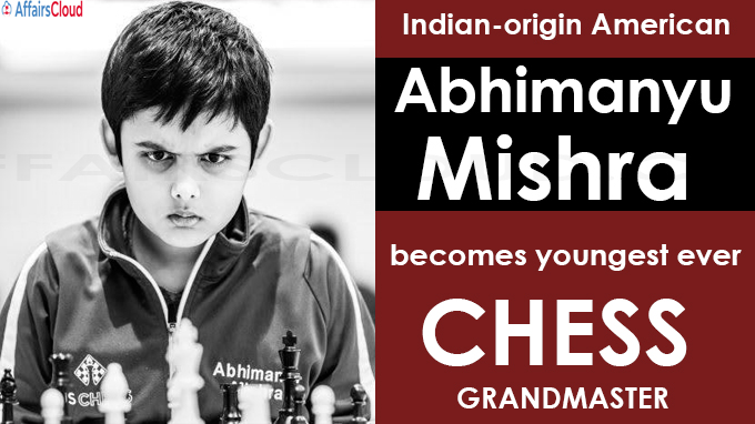 Indian-origin American Abhimanyu Mishra becomes youngest ever chess Grandmaster