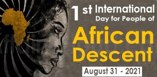 First International Day for People of African Descent 2021