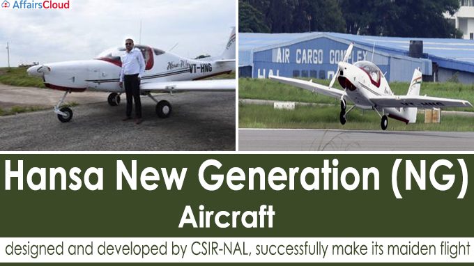Hansa New Generation (NG) aircraft