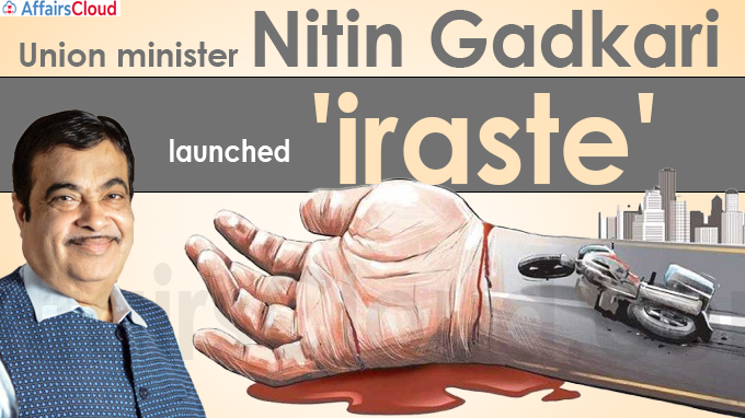 union minister nitin gadkari launched 'iraste'
