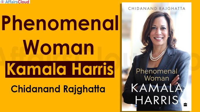 A book titled Kamala Harris - Phenomenal Woman