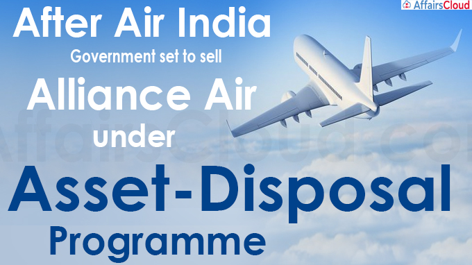 After Air India, government set to sell Alliance Air under asset-disposal programme