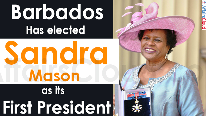 Barbados elects first ever president ahead of becoming republic