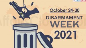 Disarmament Week 2021