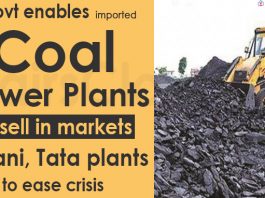 Govt enables imported coal power plants to sell in markets