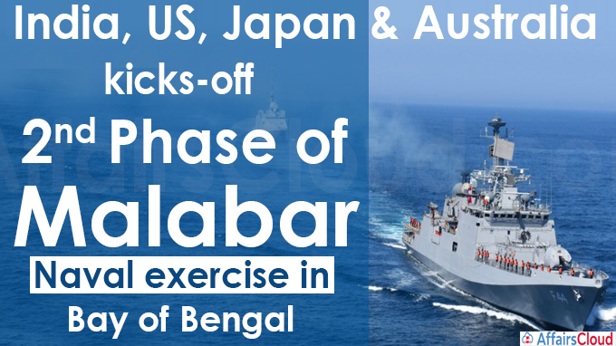 India, US, Japan & Australia kicks-off second phase of Malabar naval exercise in Bay of Bengal (1)