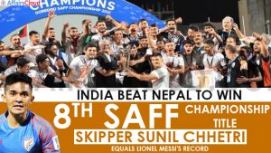 India beat Nepal to win 8th SAFF Championship title