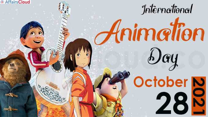 International Animation Day - October 28 2021