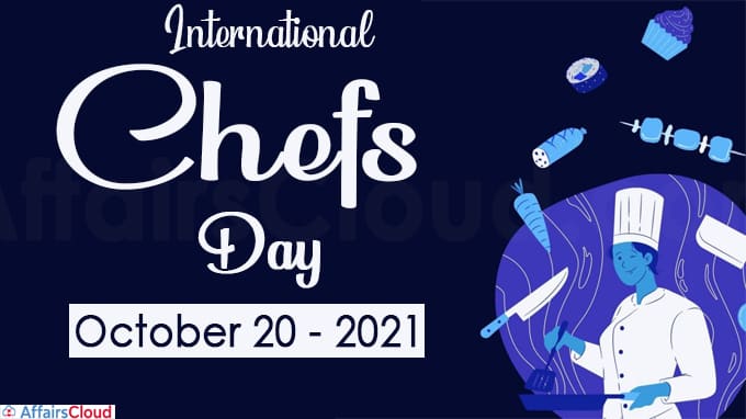 International Chefs Day - October 20 2021