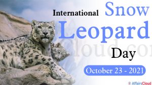 International Snow Leopard Day 2021