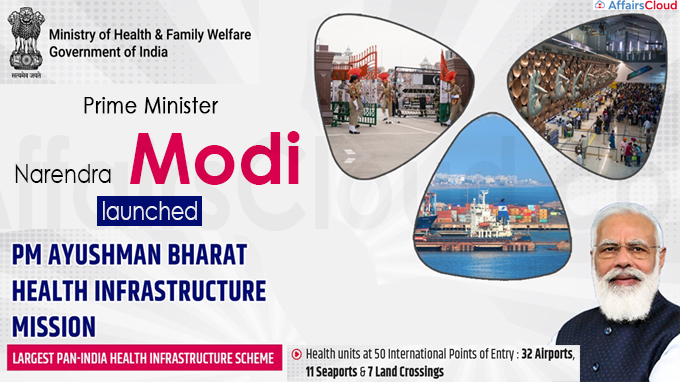 PM Modi launches Pradhan Mantri Ayushman Bharat Health Infrastructure Mission