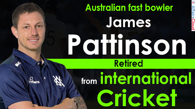 Pattinson retires from international cricket