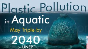 Plastic pollution in aquatic systems may triple by 2040