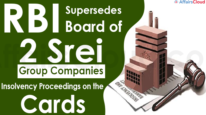 RBI supersedes Board of two Srei group companies