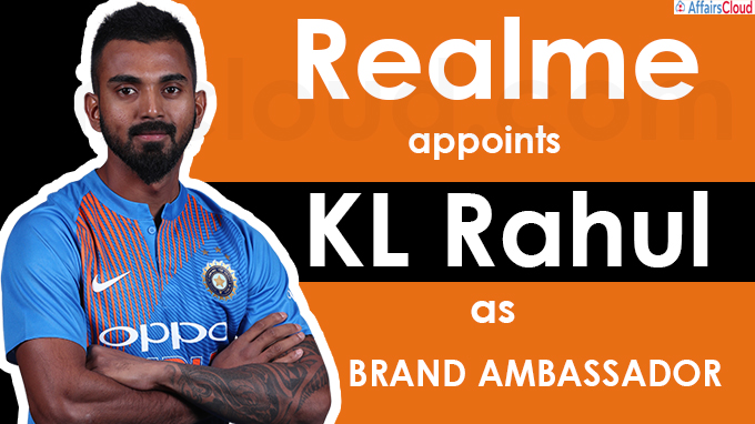 Realme appoints KL Rahul