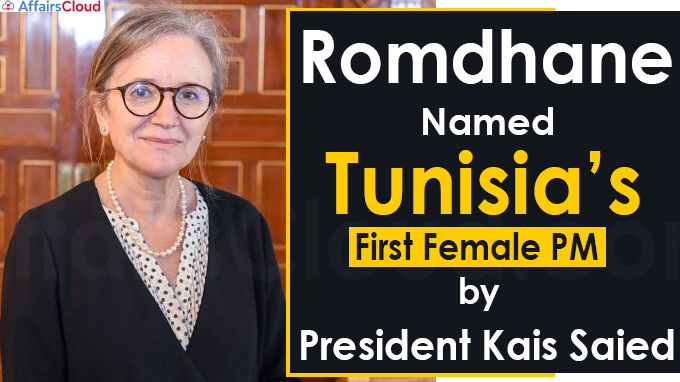 Romdhane named Tunisia’s first female PM by President Saied