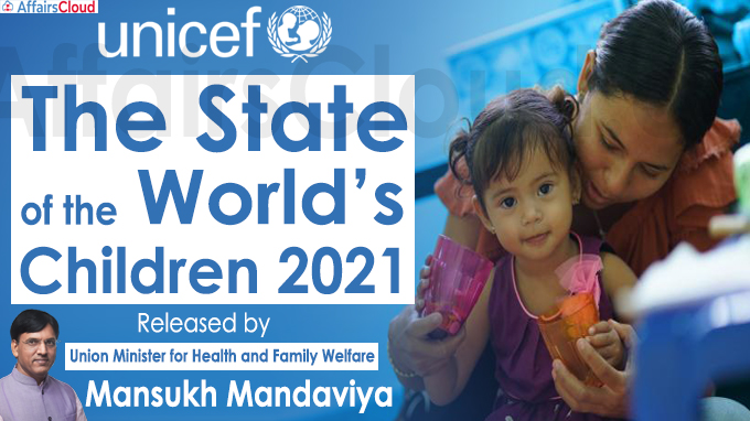 Shri Mansukh Mandaviya releases State of the World’s Children report of UNICEF