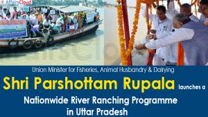 Shri Parshottam Rupala launches a nationwide River Ranching Programme in Uttar Pradesh
