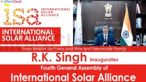 Shri Singh inaugurates Fourth General Assembly of International Solar Alliance (2)