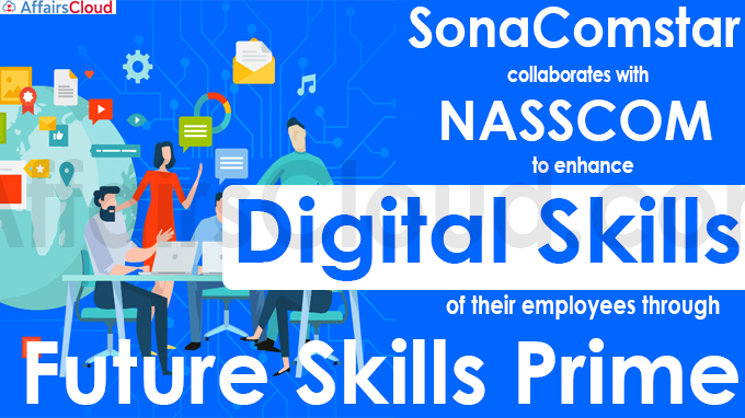 SonaComstar collaborates with NASSCOM to enhance digital skills of their employees through Future Skills Prime