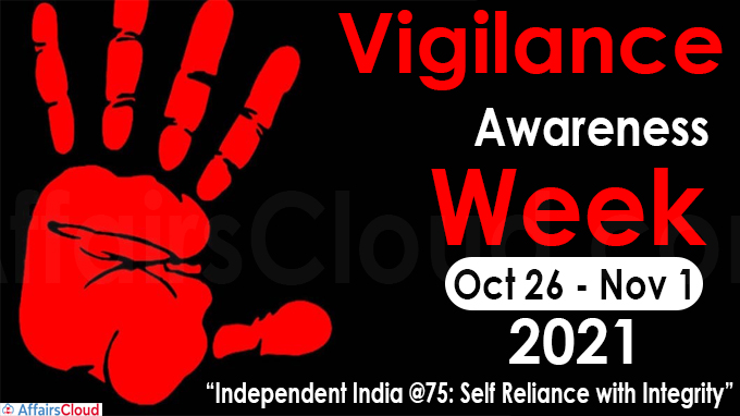 Vigilance Awareness Week 2021