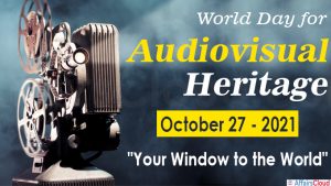 World Day for Audiovisual Heritage 2021