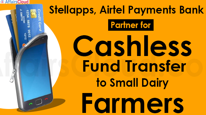 cashless fund transfer to small dairy farmers