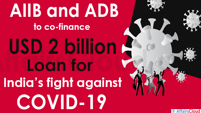 AIIB and ADB to co-finance USD 2 billion loan