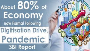 About 80% of economy now formal following digitisation drive