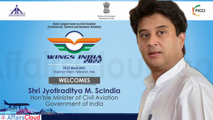 Civil Aviation Minister Shri Jyotiraditya Scindia inaugurates curtain raiser