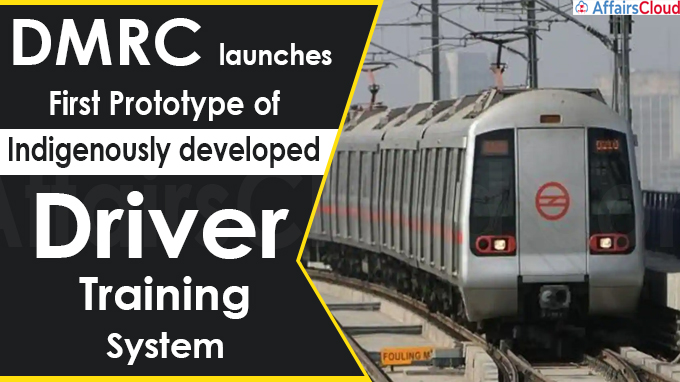 DMRC launches first prototype of indigenously developed driver